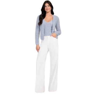 7621806415664 - Damen Strickcardigan mit offener Masche Bea