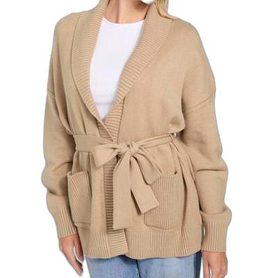 7621806059837 - Strickjacke mit Gürtel Damen Guess