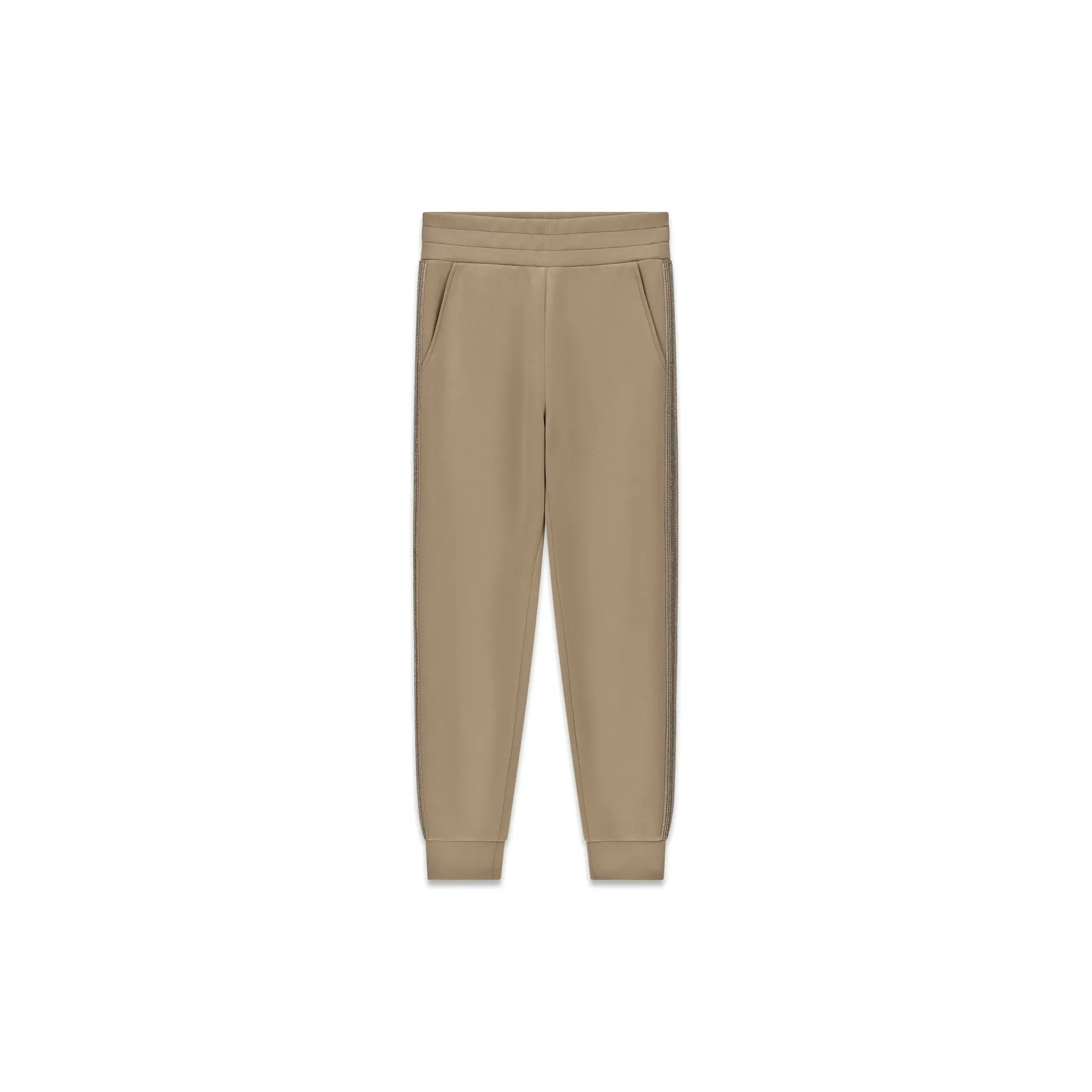 Guess Women's Beige Joggers New Victoire Scuba