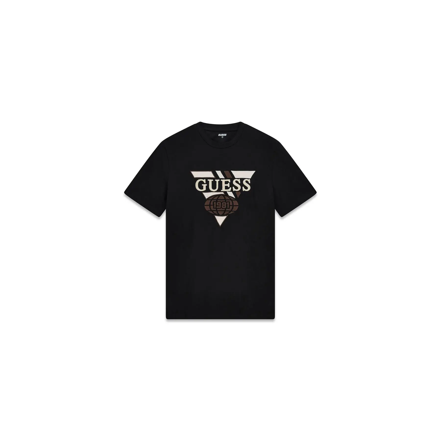 Damen T-Shirt Guess Crystals Triangle