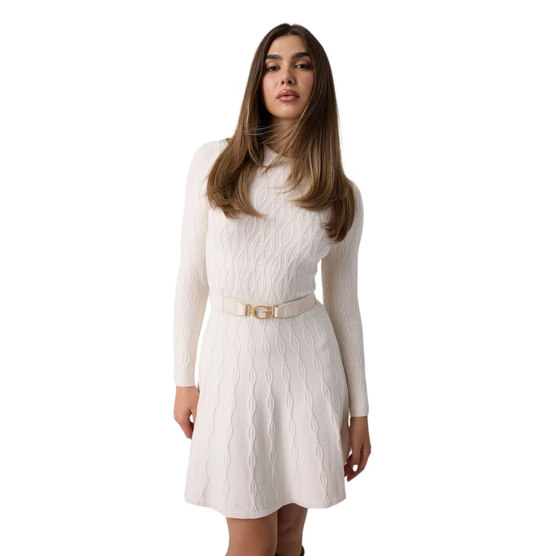 Ausgestelltes Kleid Damen Guess Yuki