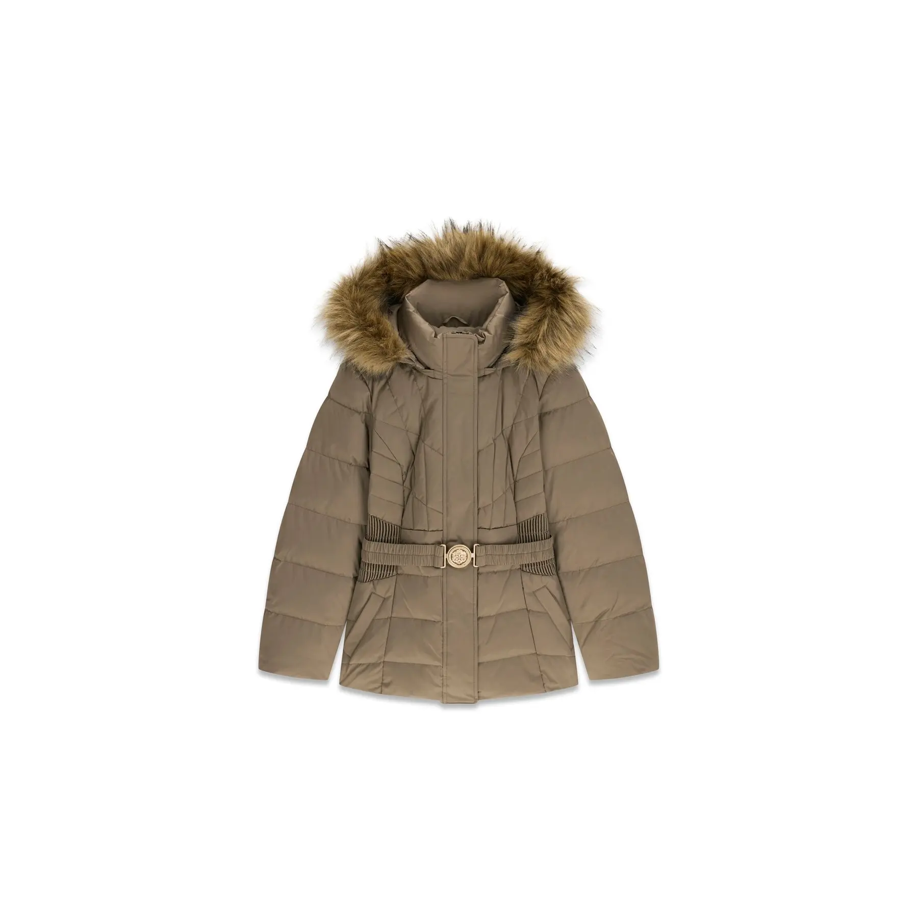 Guess Women's Marron Crop Jacket New Marina
