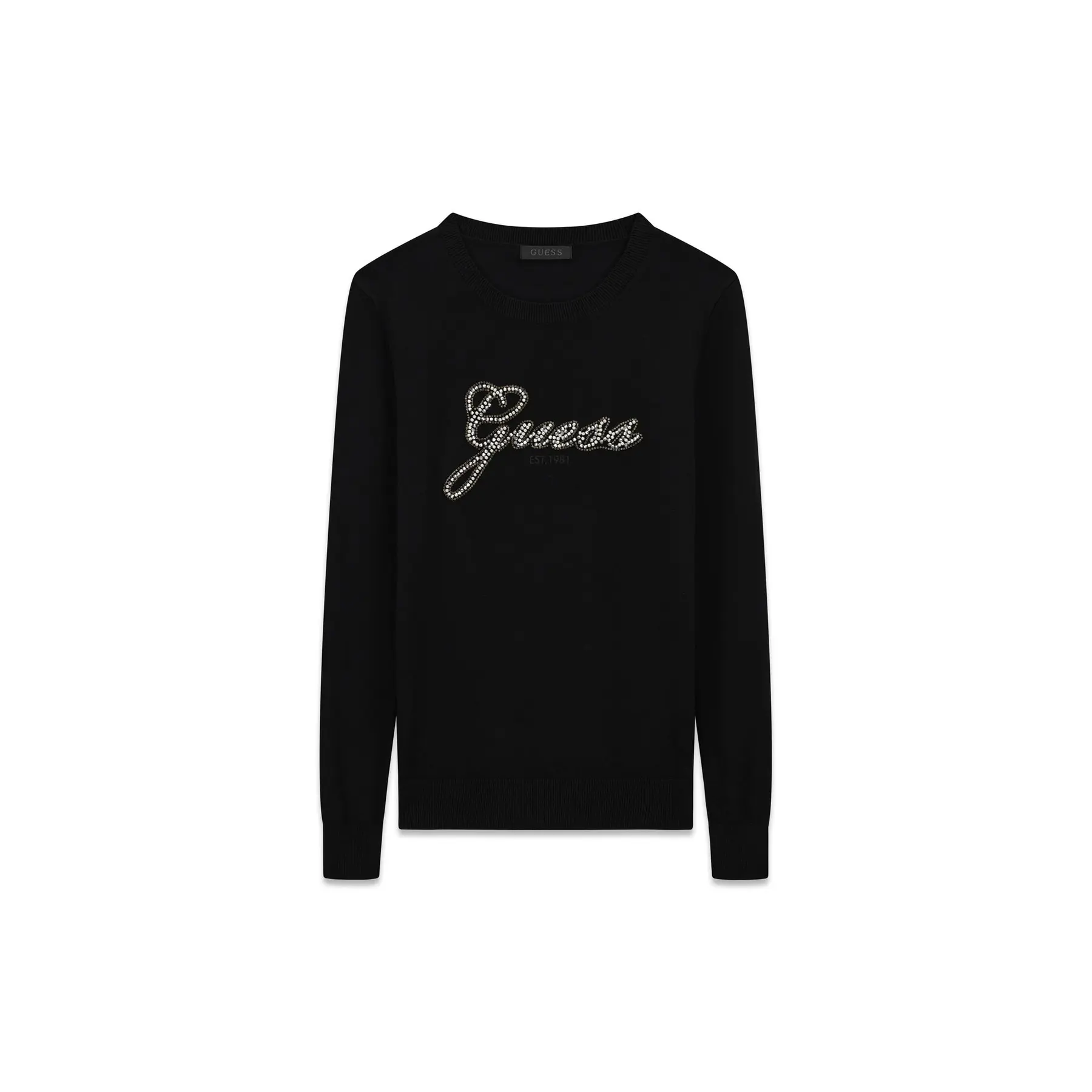 Pull Georgia mit Logo und Rundhalsausschnitt für Damen Guess