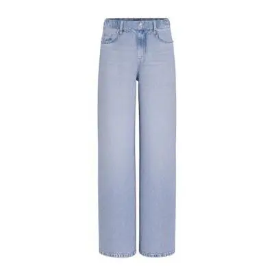 Guess Women's Bleu Jeans Wide Loose