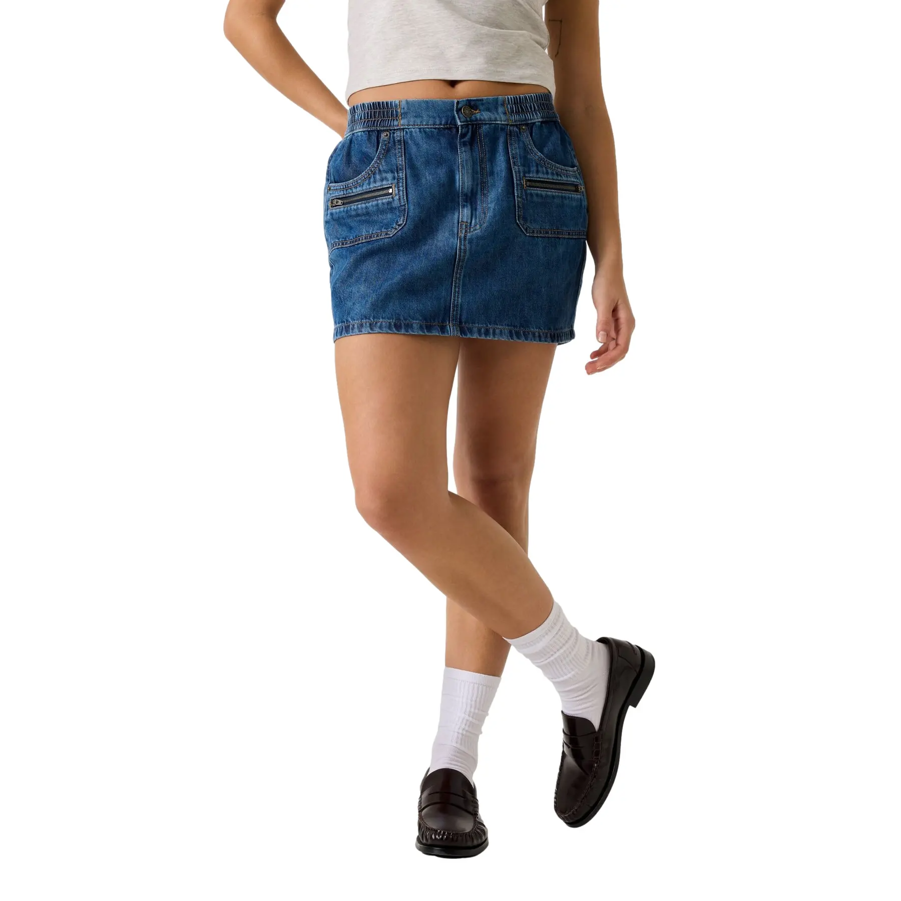 Mini skirt woman Guess Pullon Cargo