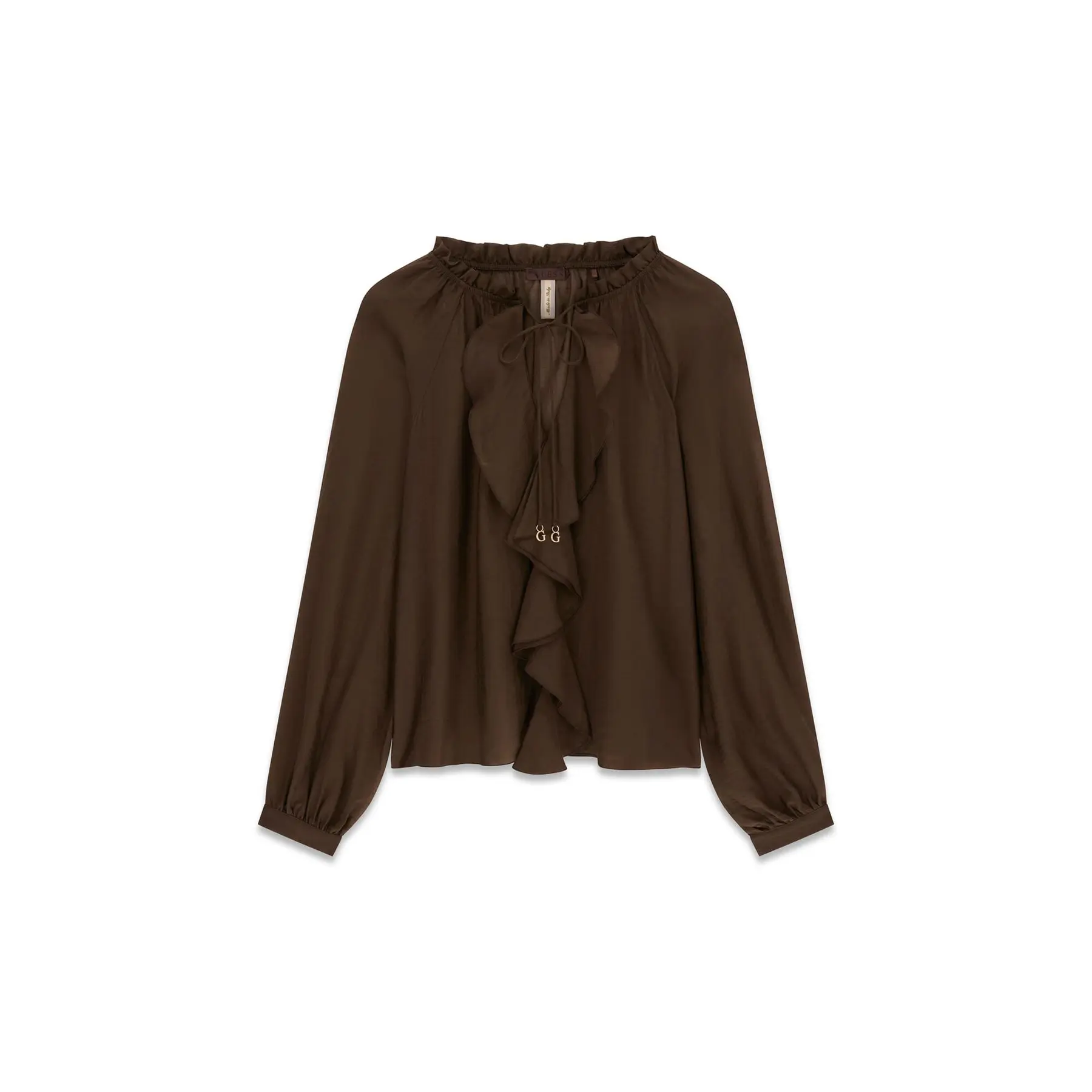 Guess Women's Marron Blouse Maelys