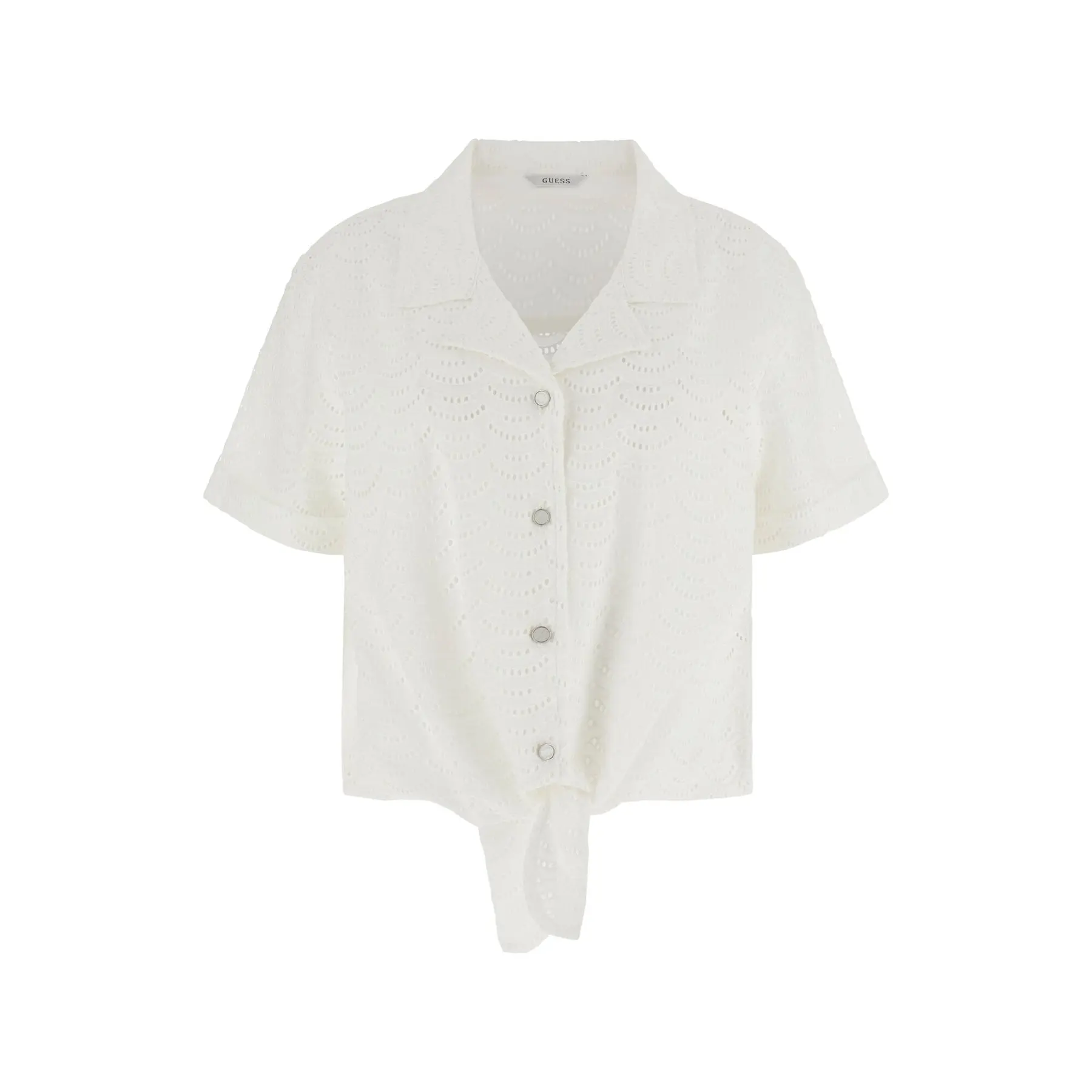 Camicia da donna a maniche corte  Sharon Eyelets