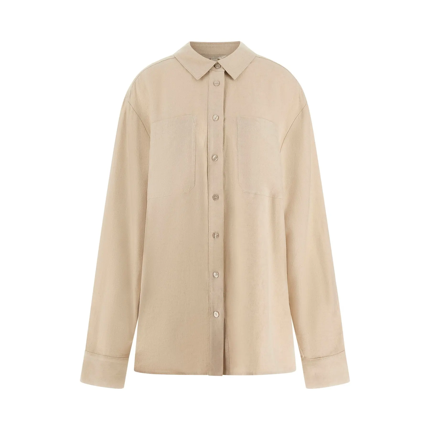 Oversized long-sleeve shirt for women Guess Cadie