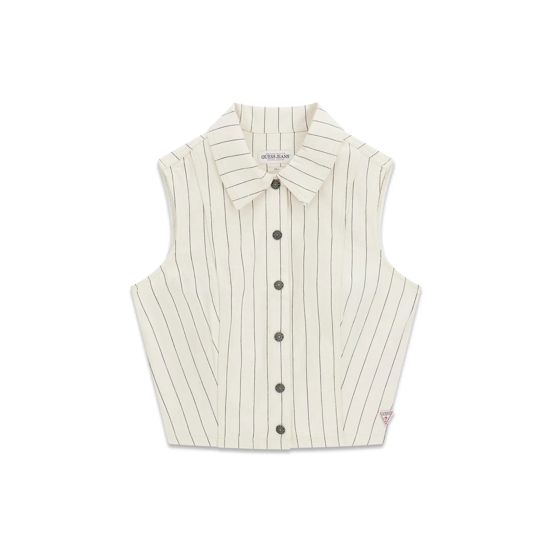 Womenâs Cropped Sleeveless Top Guess