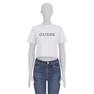 Women's crop T-shirt Guess CN Marina