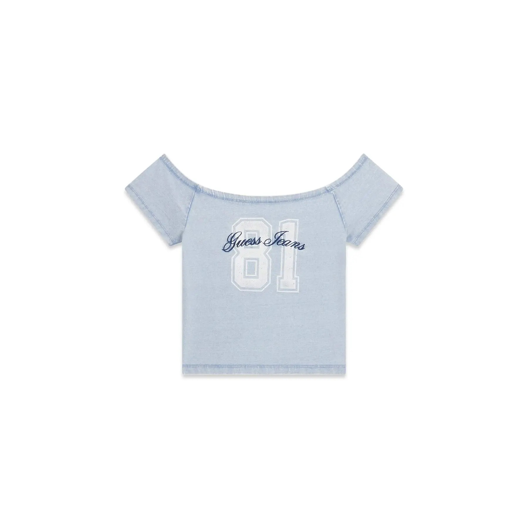 Image of Damen T-Shirt mit Ausschnitt Guess