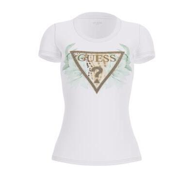 T-shirt con fiori da donna