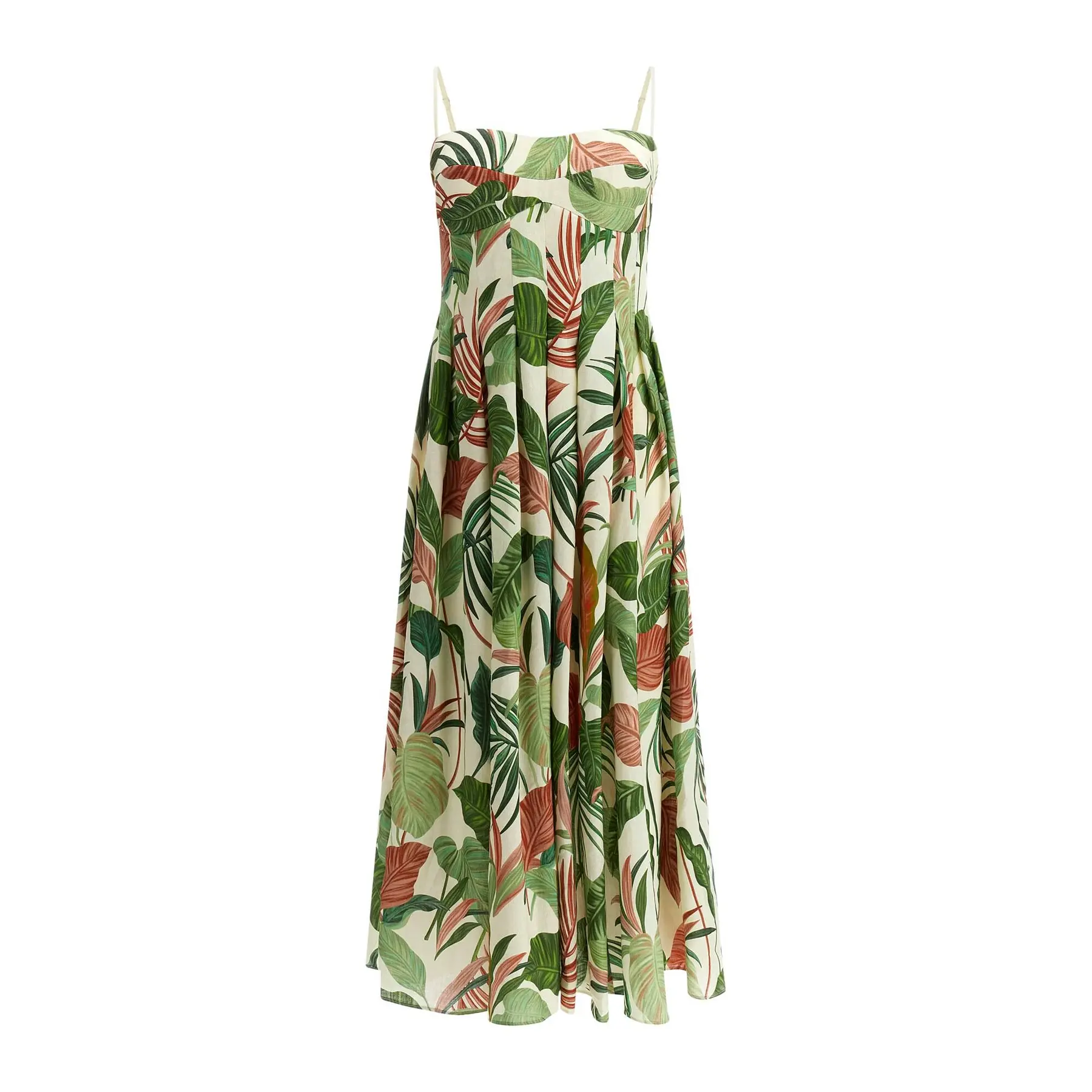 Leinenkleid Damen Guess Bria