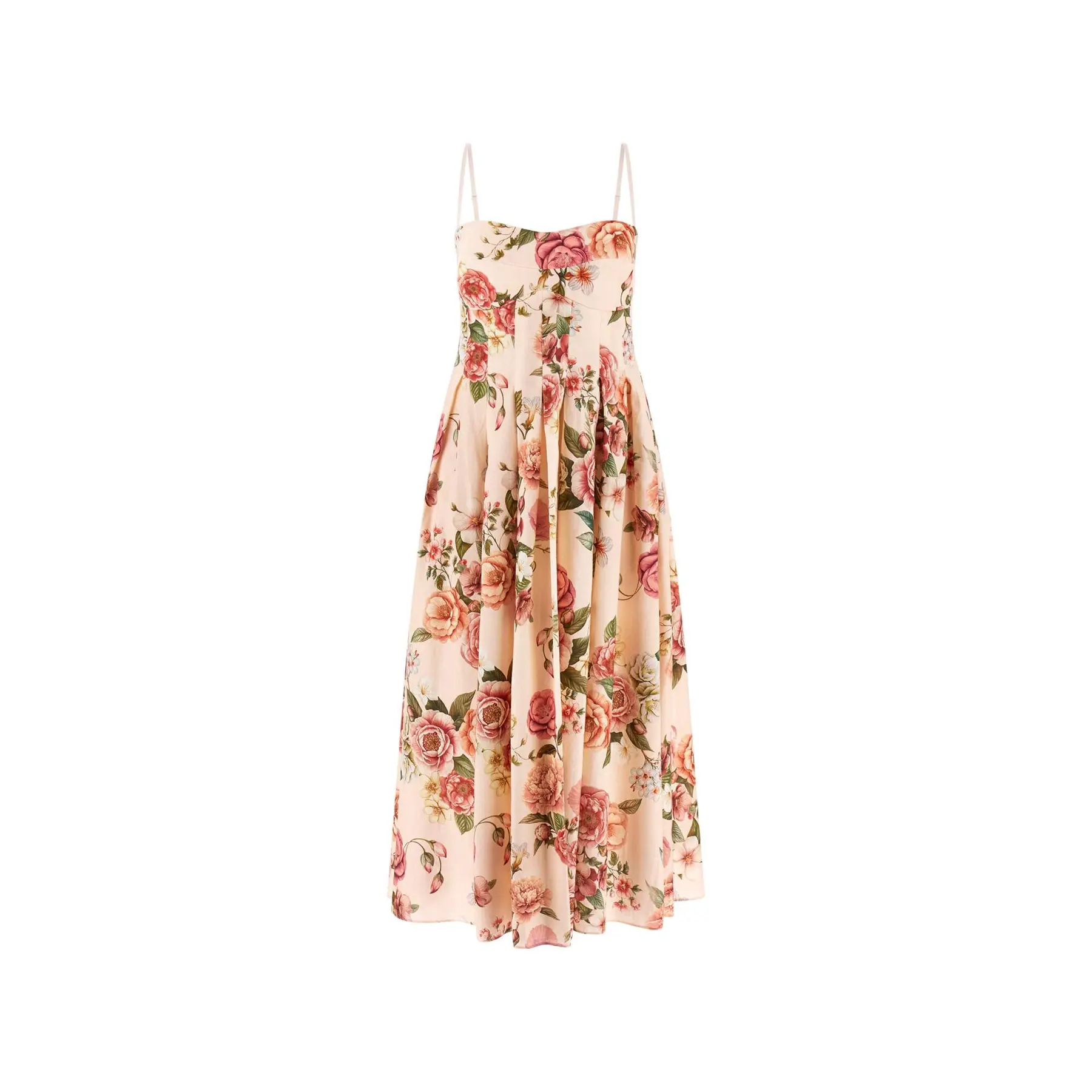 Leinenkleid Damen Guess Bria