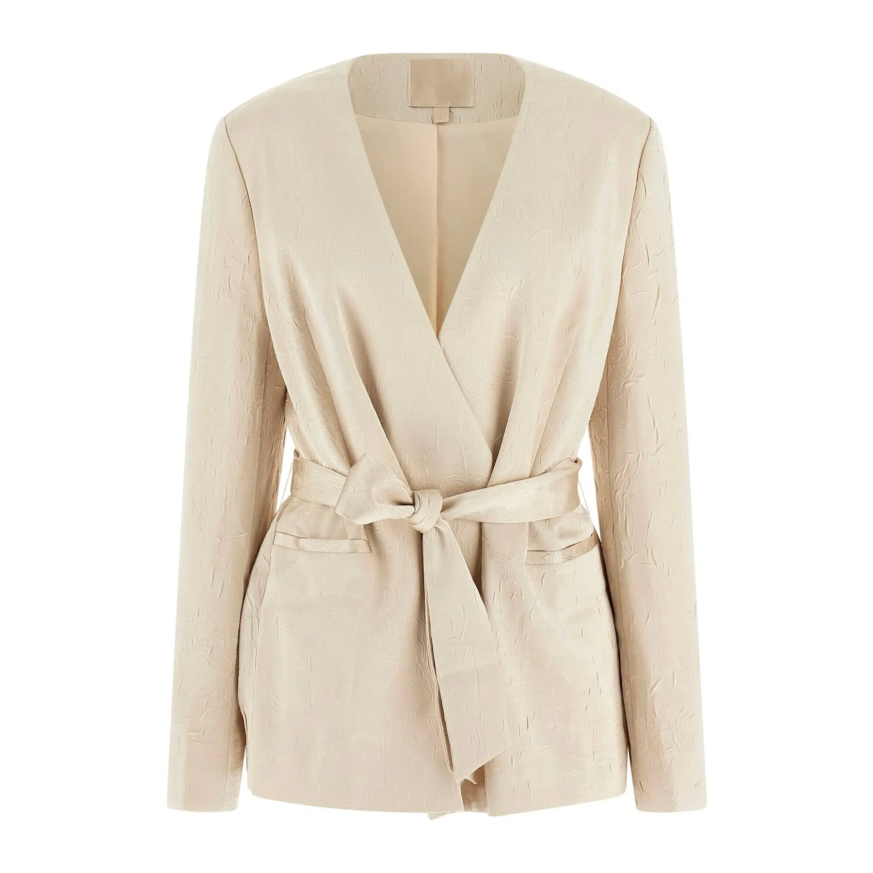 Womens crinkled satin blazer Guess Casey