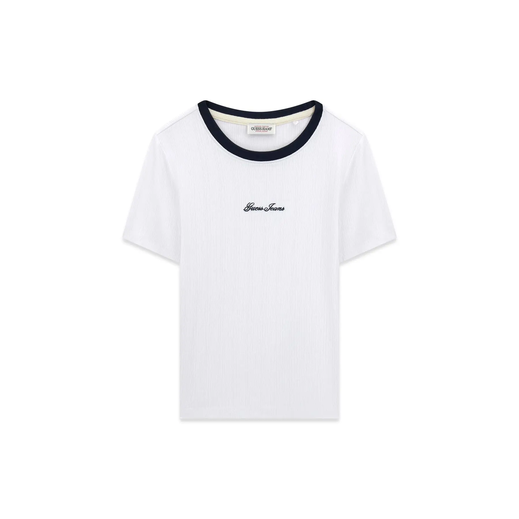 Women's T-shirt Guess Embro Ringer