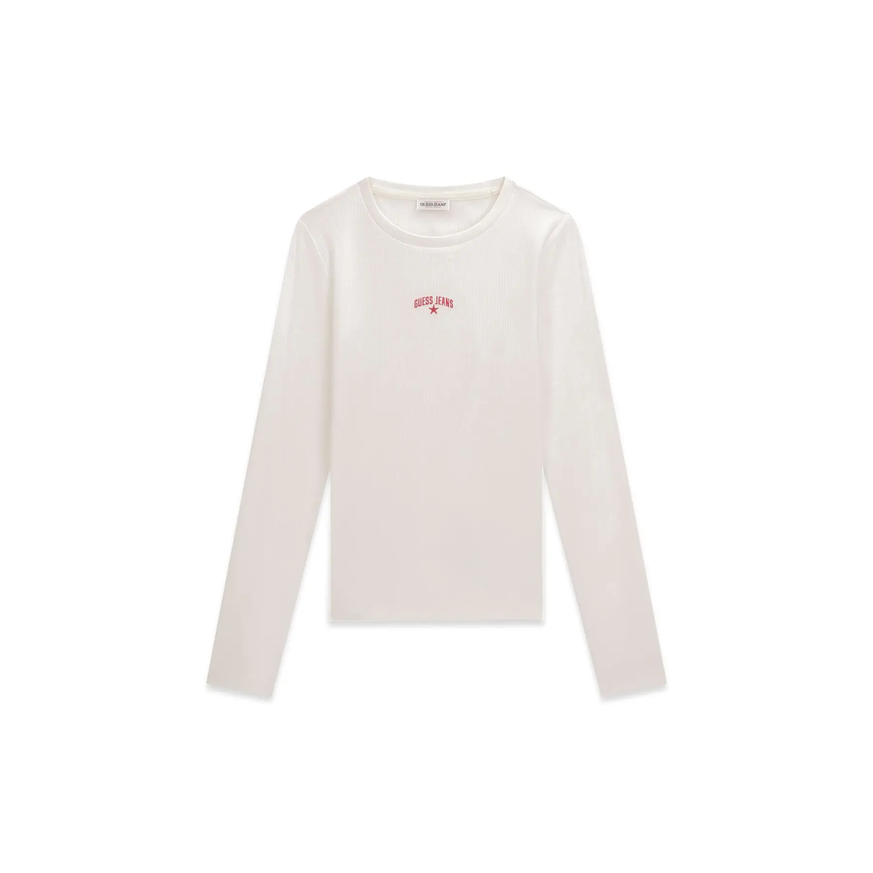 Women's long sleeve T-shirt Guess Rib Embro