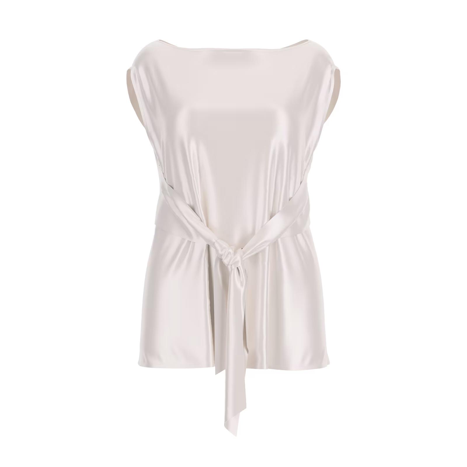 Blusa in satin donna  Mara