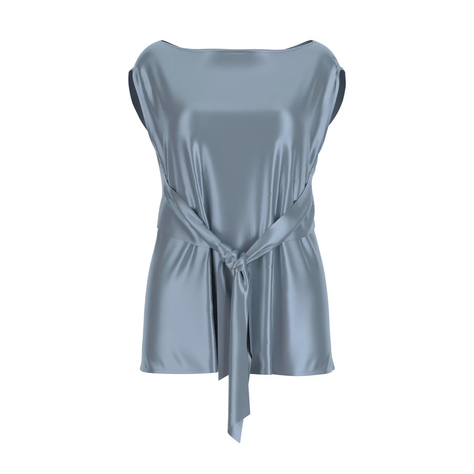 Blusa in satin donna  Mara