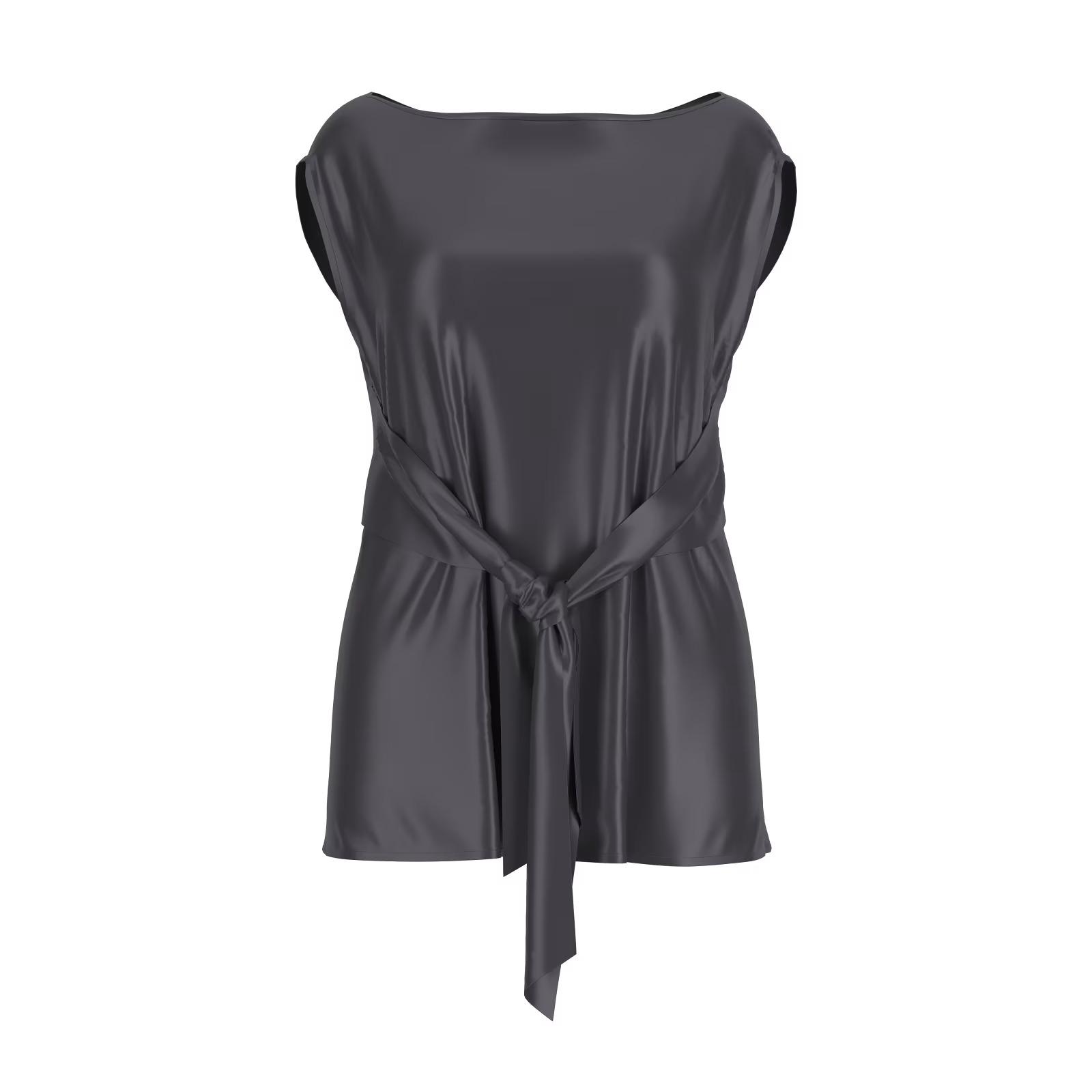 Blusa in satin donna  Mara
