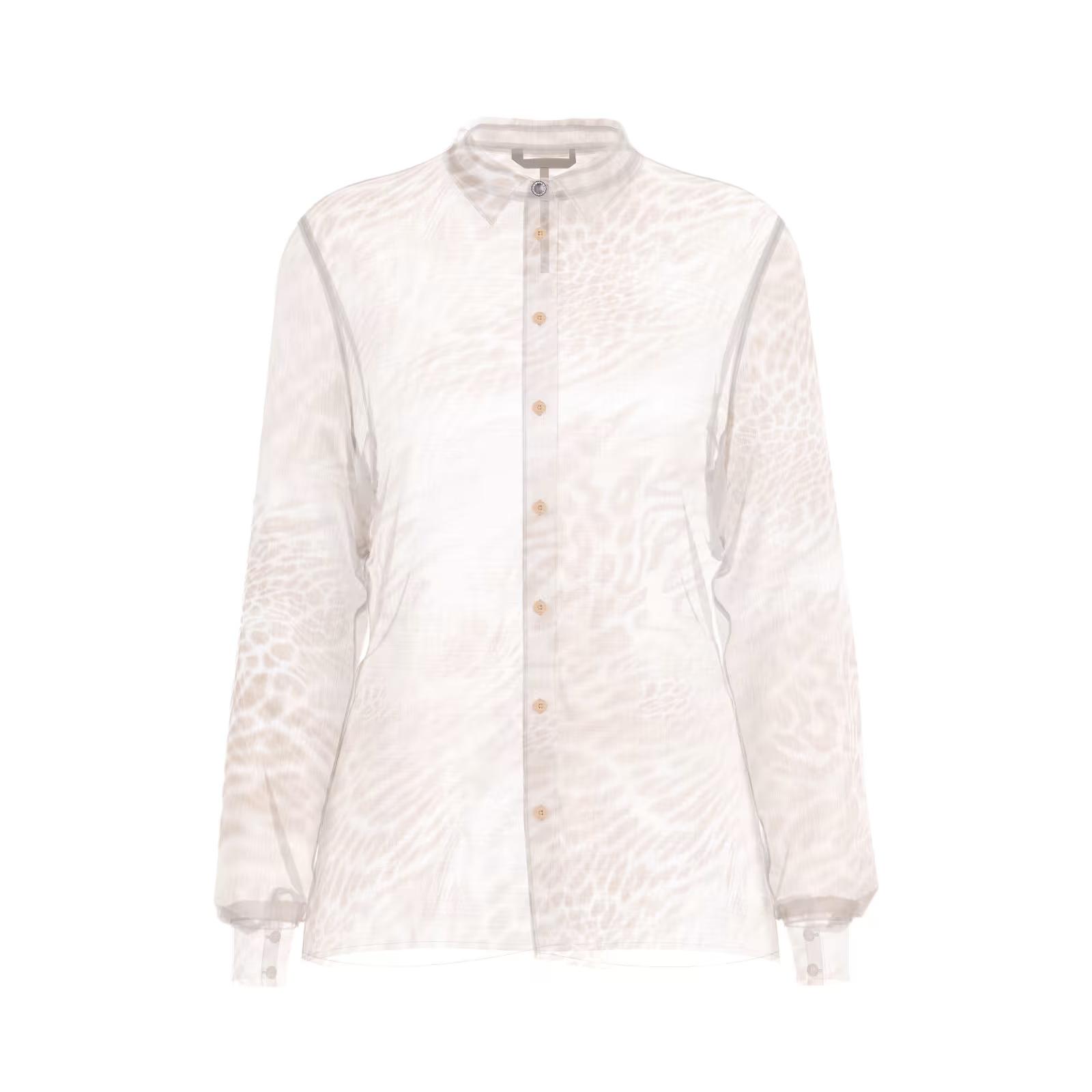 Camicia da donna a maniche lunghe  Clouis striped