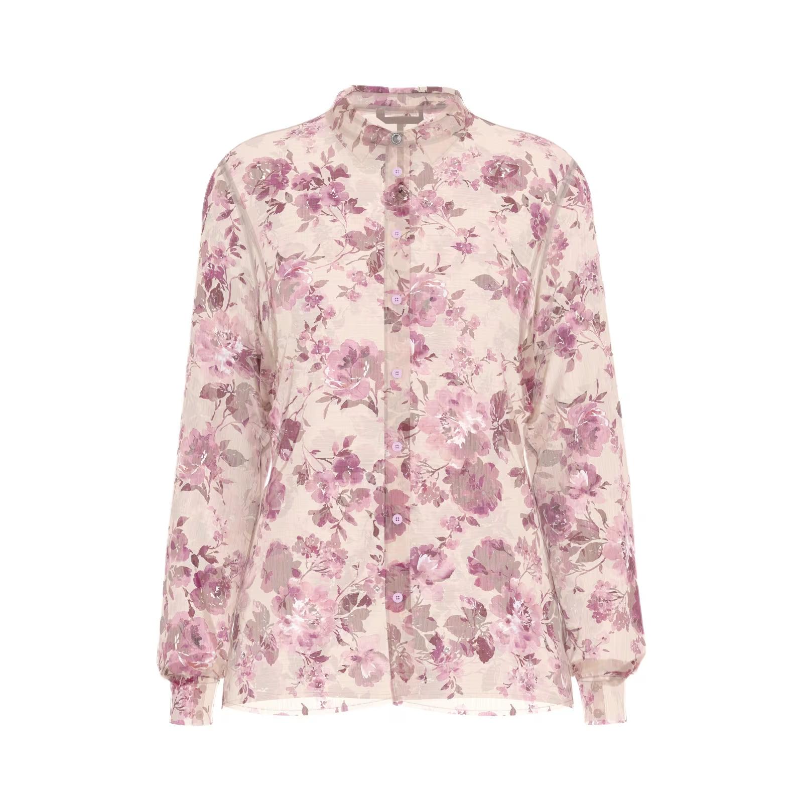 Camicia da donna a maniche lunghe  Clouis striped