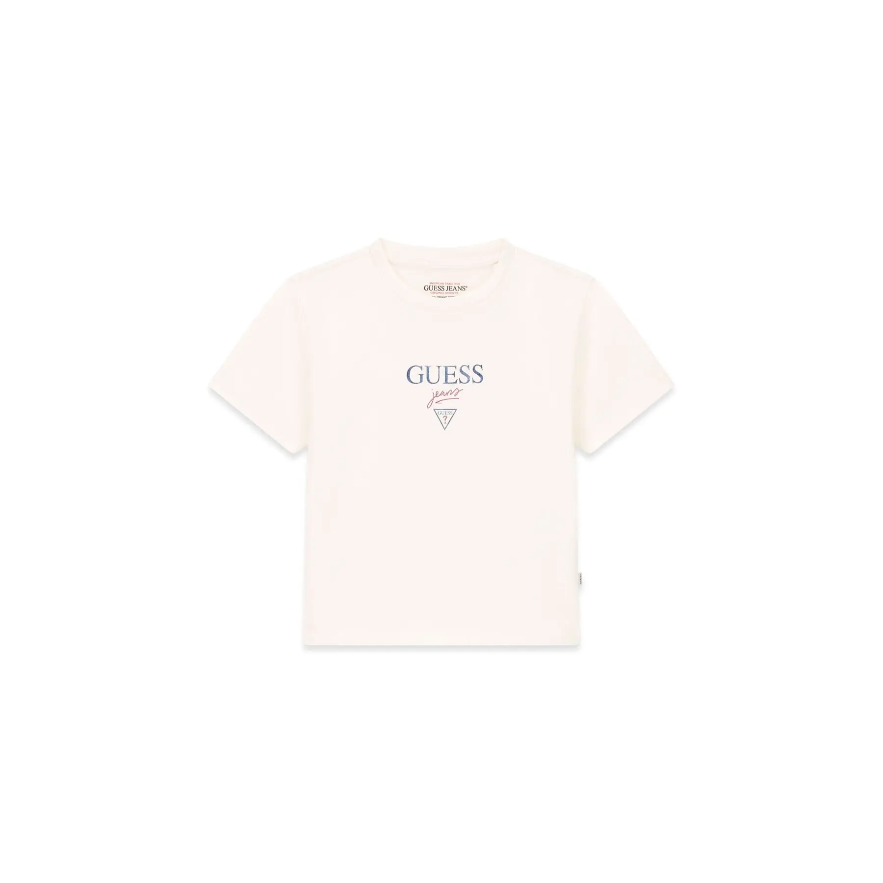 T-shirt con logo ricamato donna