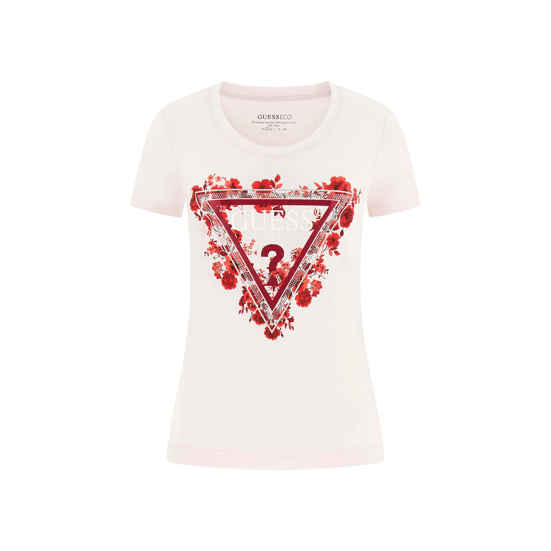 T-shirt da donna  Flowers Triangle