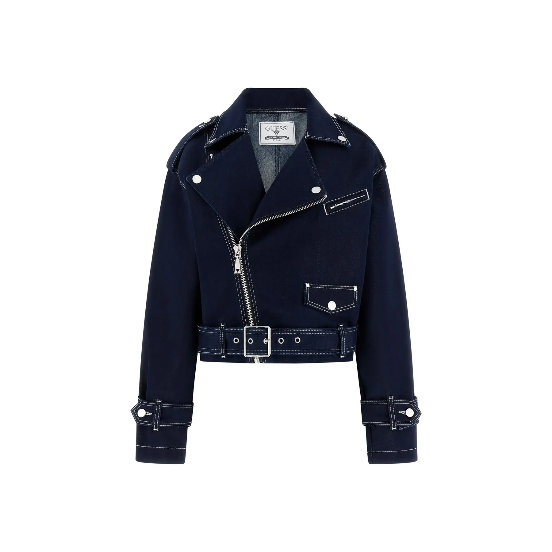 Jeansjacke Damen Guess Biker