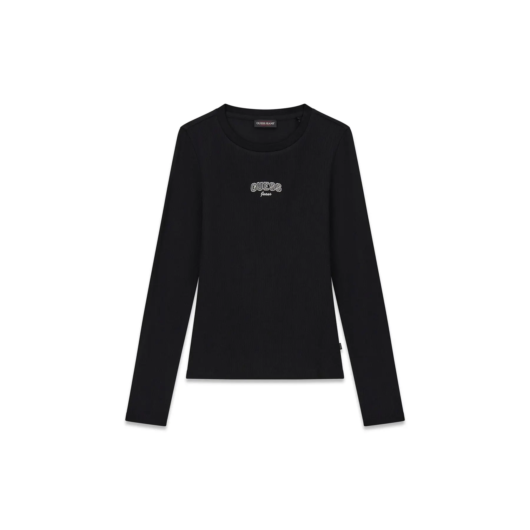 T-shirt donna con logo ricamato