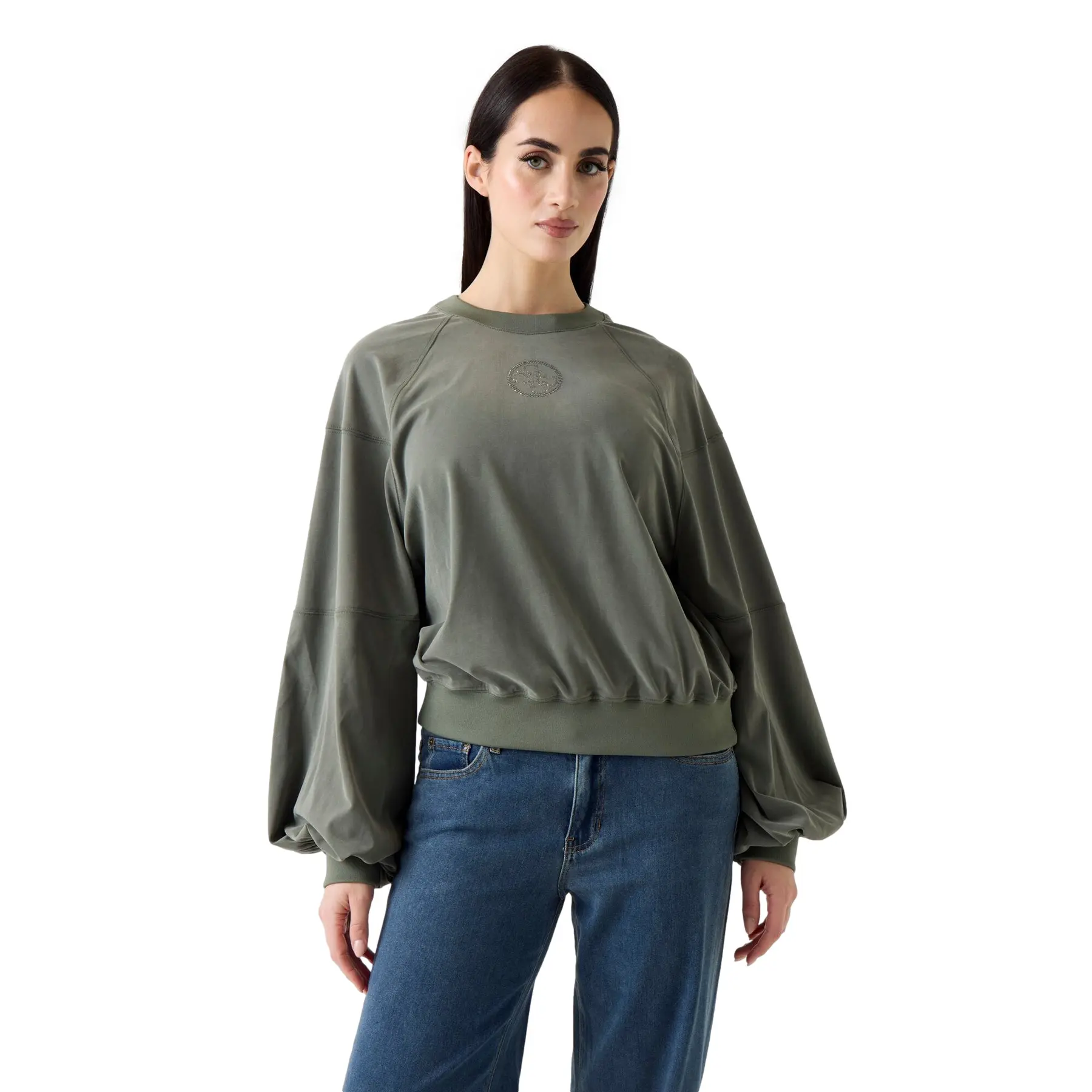Sweatshirt Damen Guess Mini 4G Logo