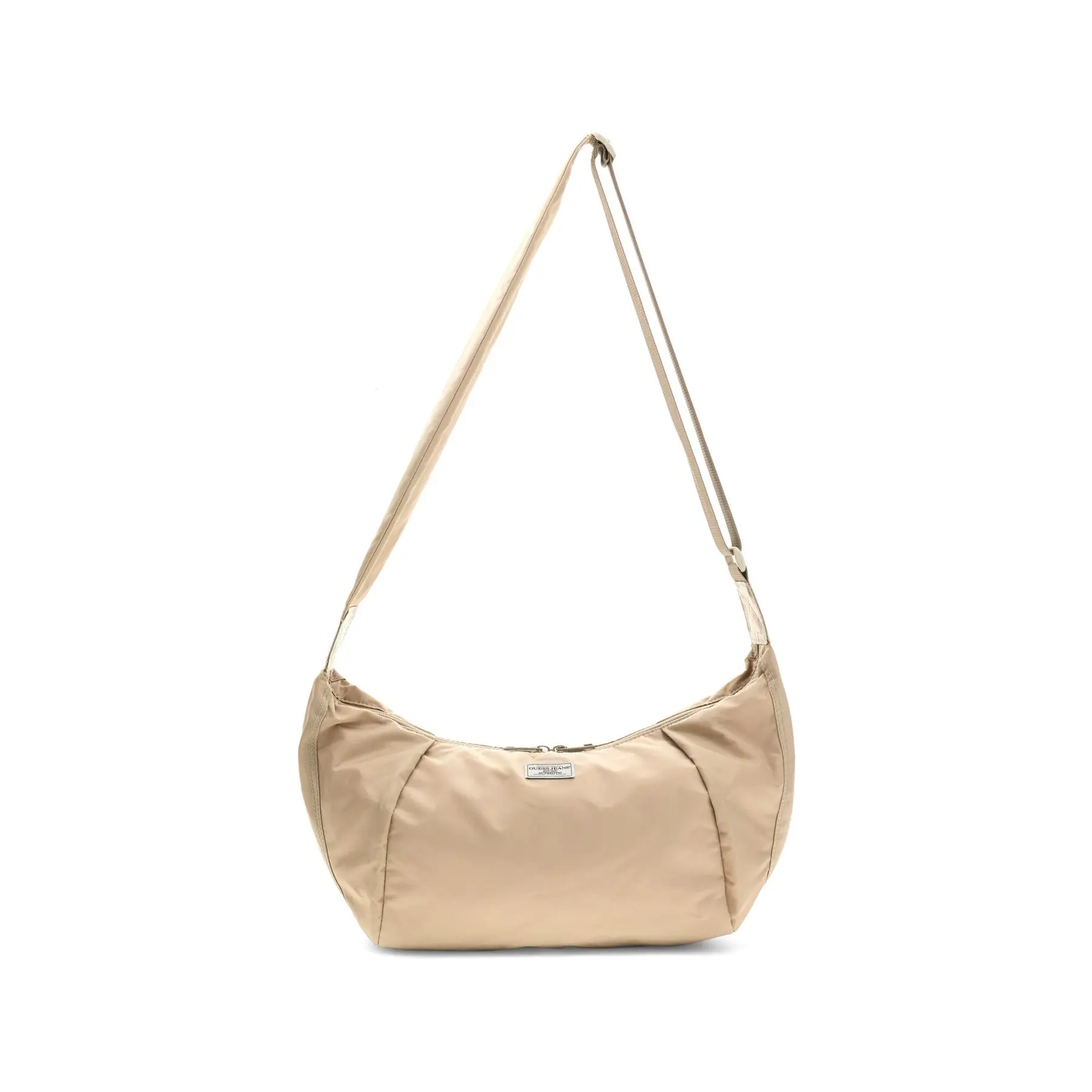 Guess Women's Beige Nylon Shoulder Bag