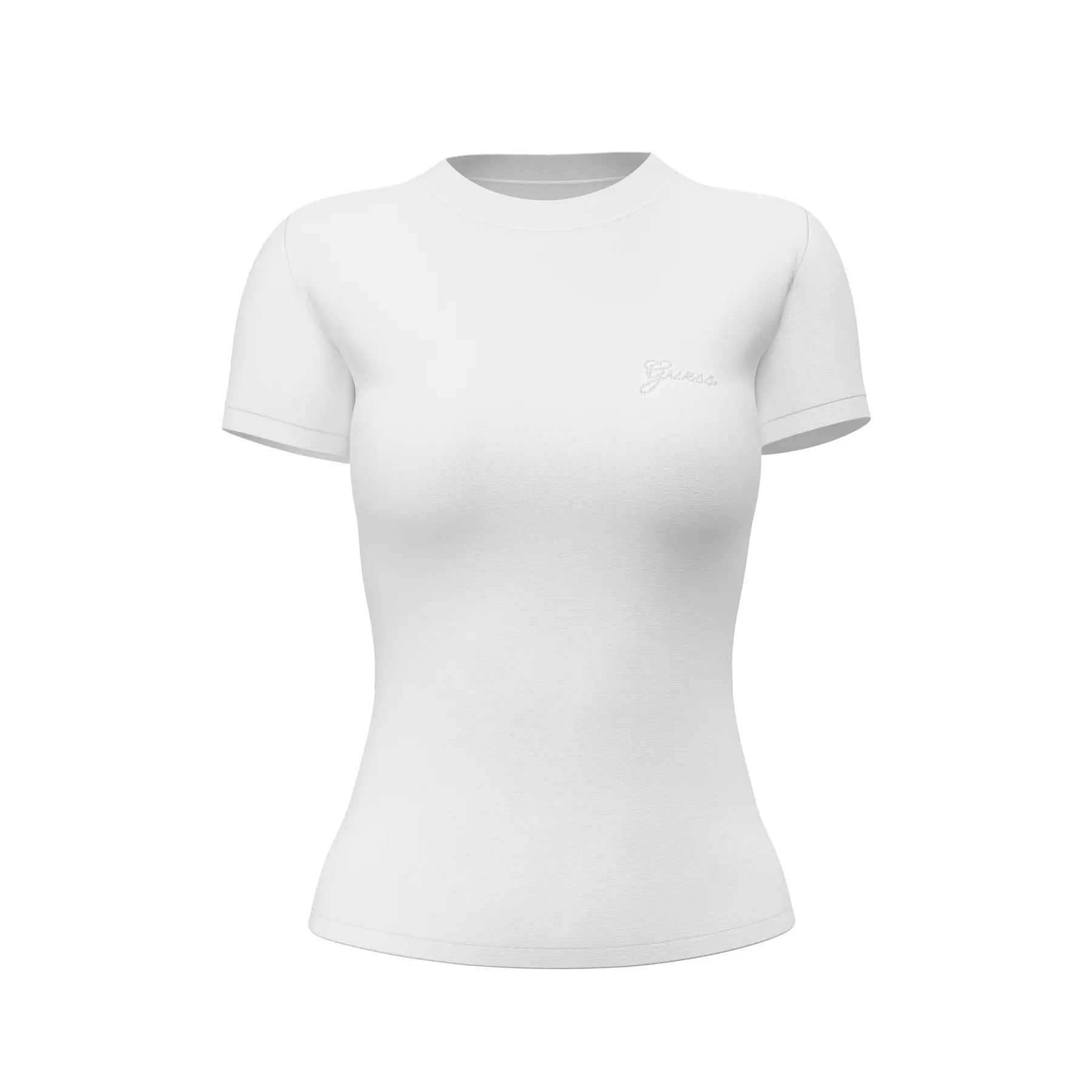 Damen T-Shirt Guess New Cn Mini Logo