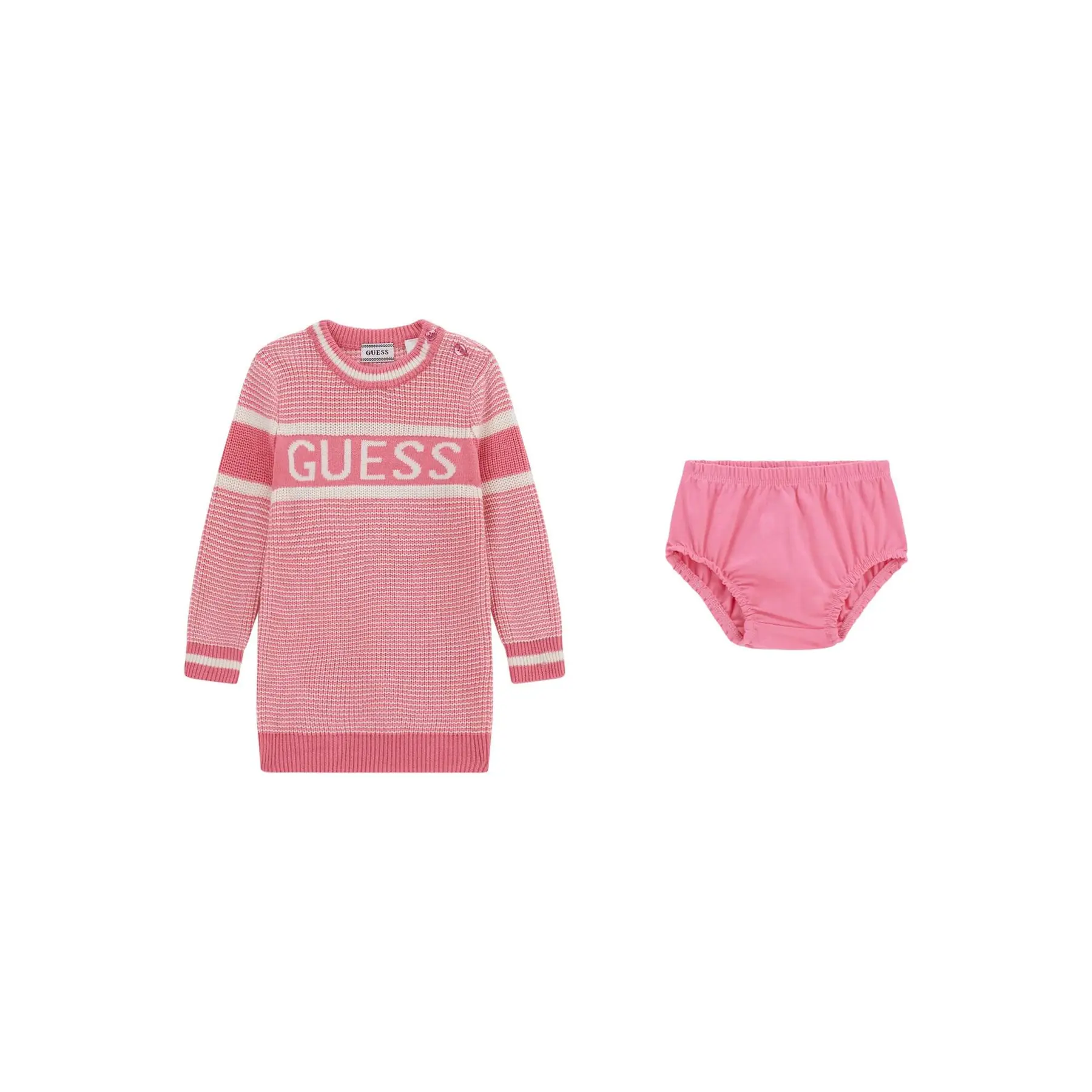 7620837676051 - Sweatkleid- und Hosenanzug für Mädchenbaby Guess