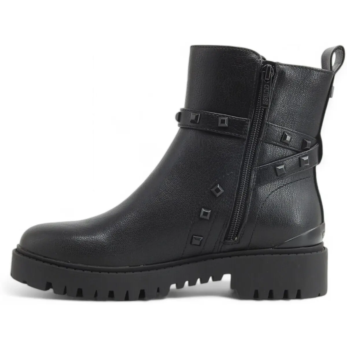 Guess Flfoli Stivaletti In Pelle Donna Black 39-image