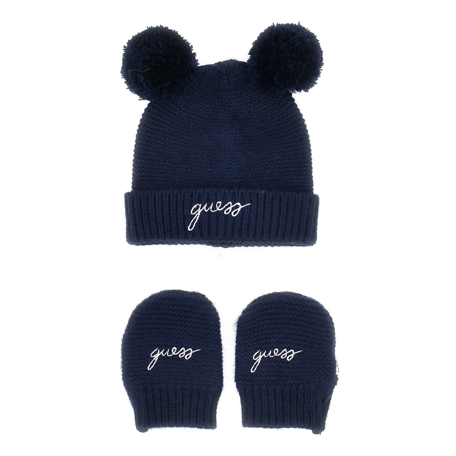 7628907839801 - Mütze mit Fäustlingen für Babys Guess