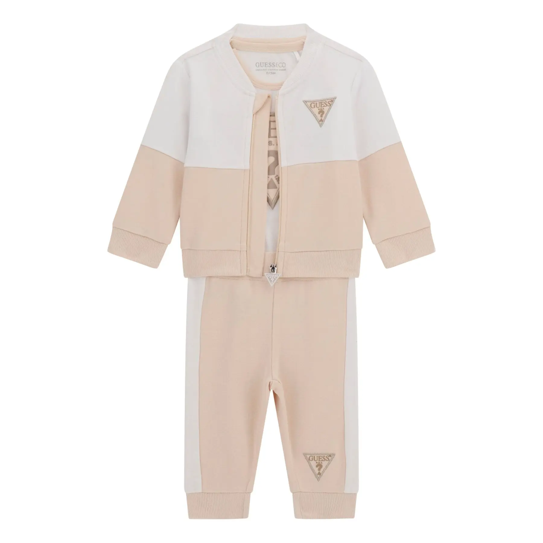 7626741444236 - Gestreiftes Zip-Trainingsanzug und Baby Body für Jungen Active