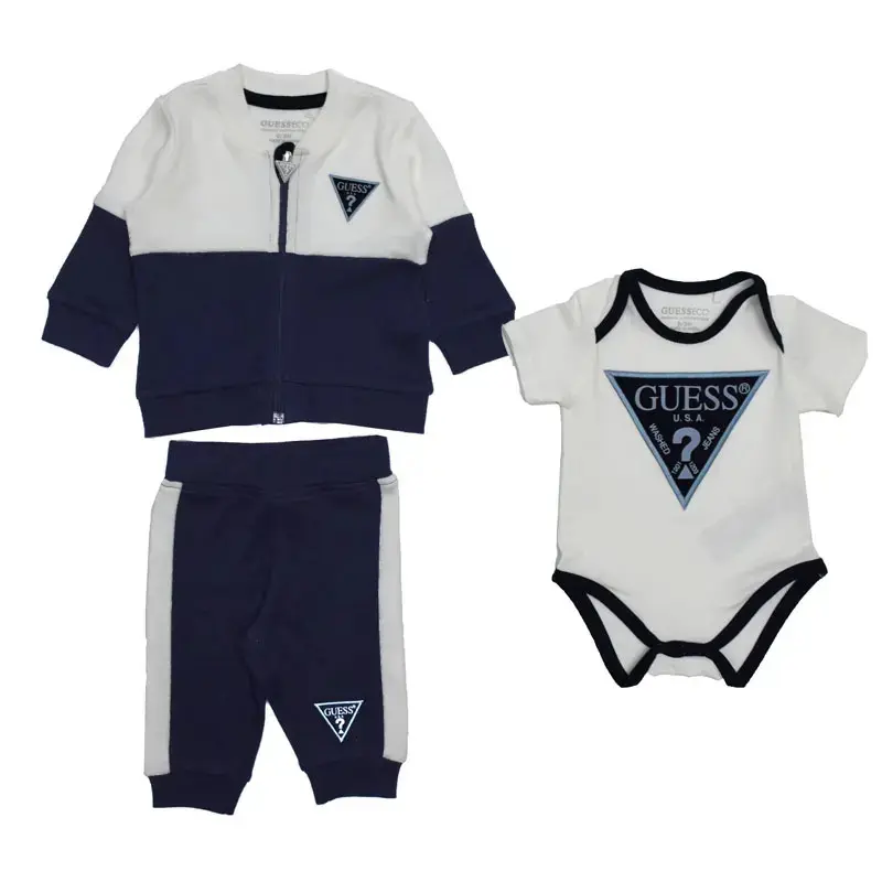 Zipped tracksuit set and baby boy bodysuit Guess Active