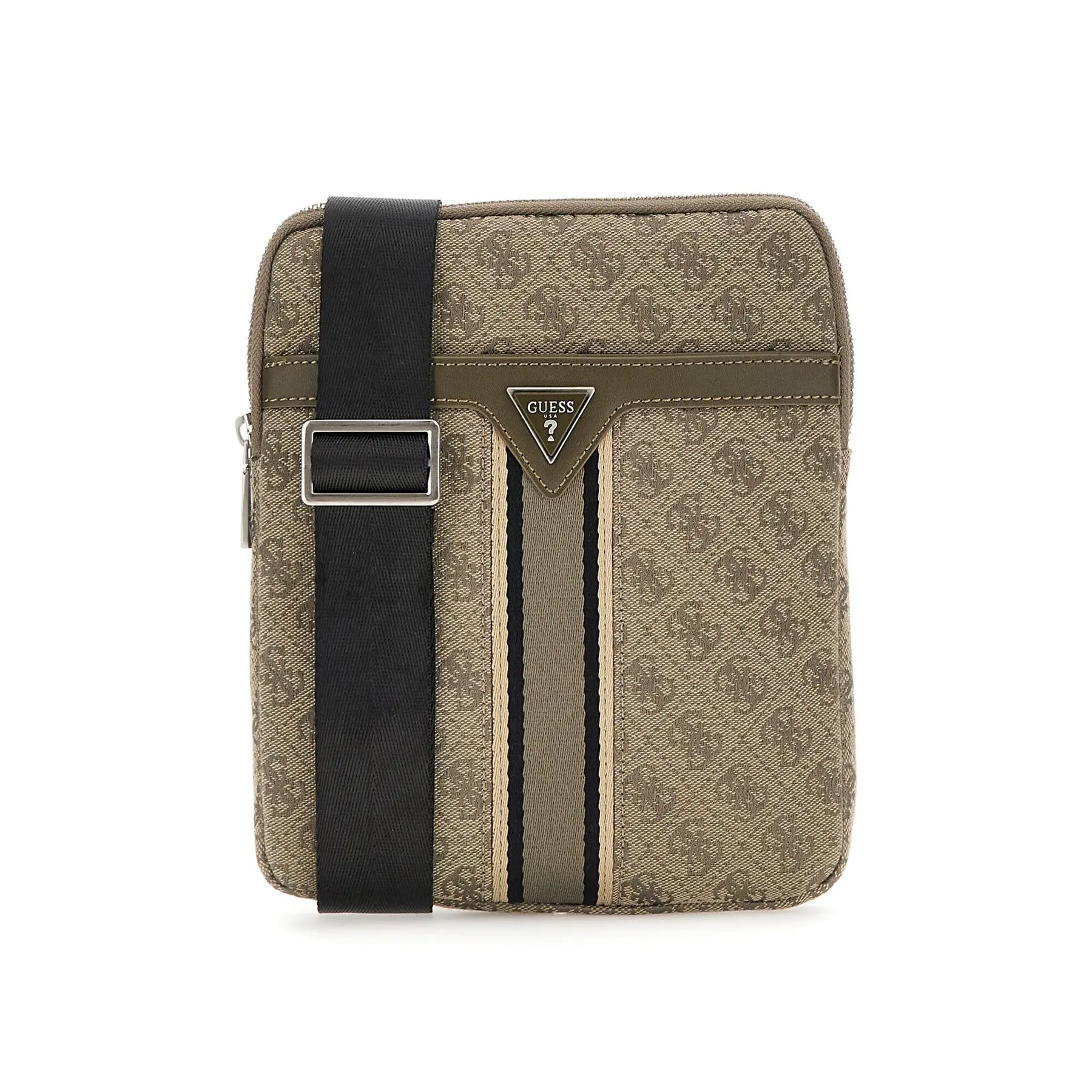 Guess Men's Beige Backpack Milano Compact