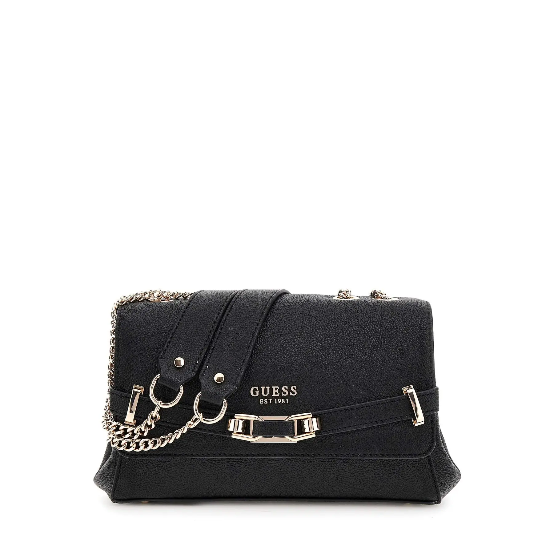 Schultertasche Damen Guess Silvye Flap