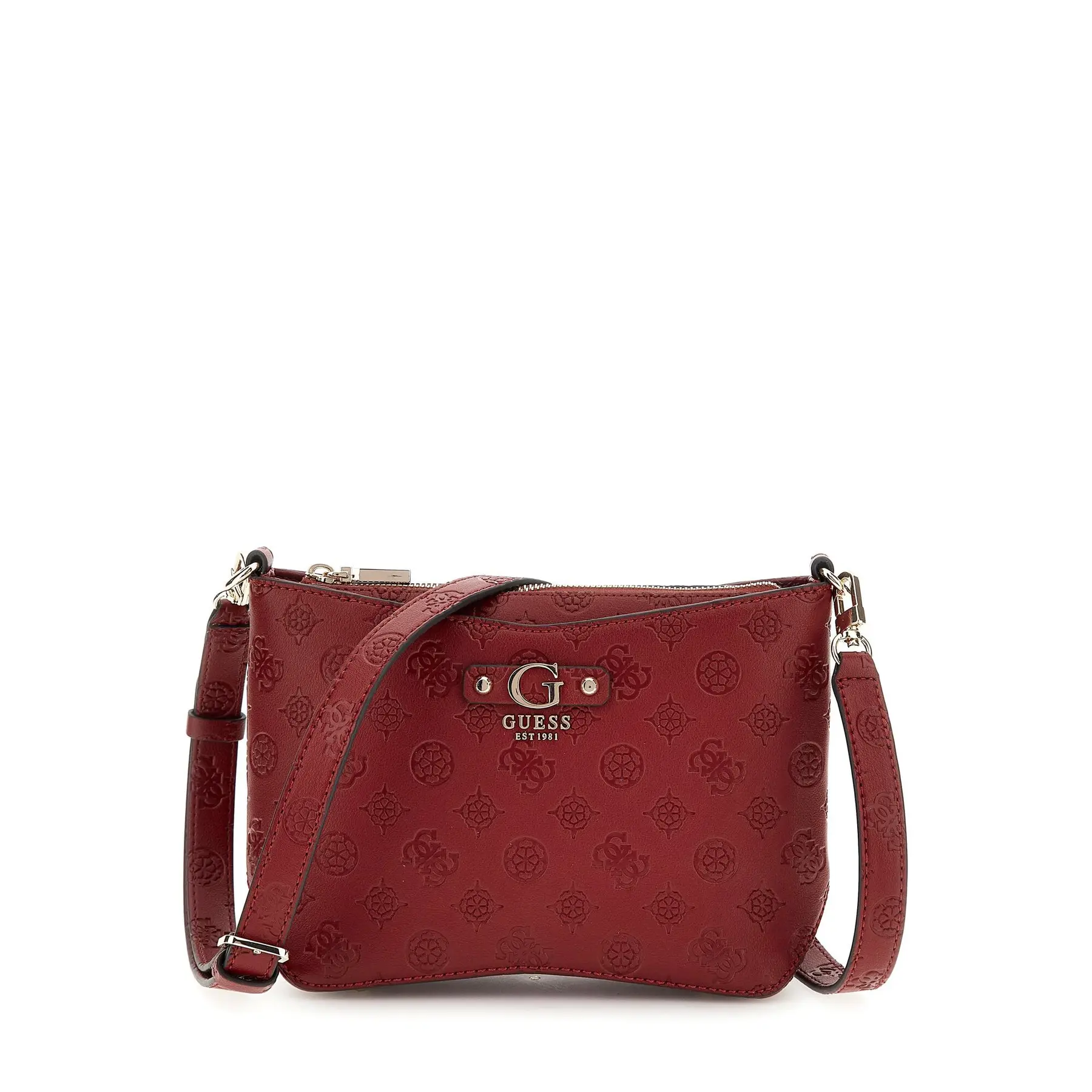 Damen Umhängetasche Mit Reißverschluss Guess Gerty