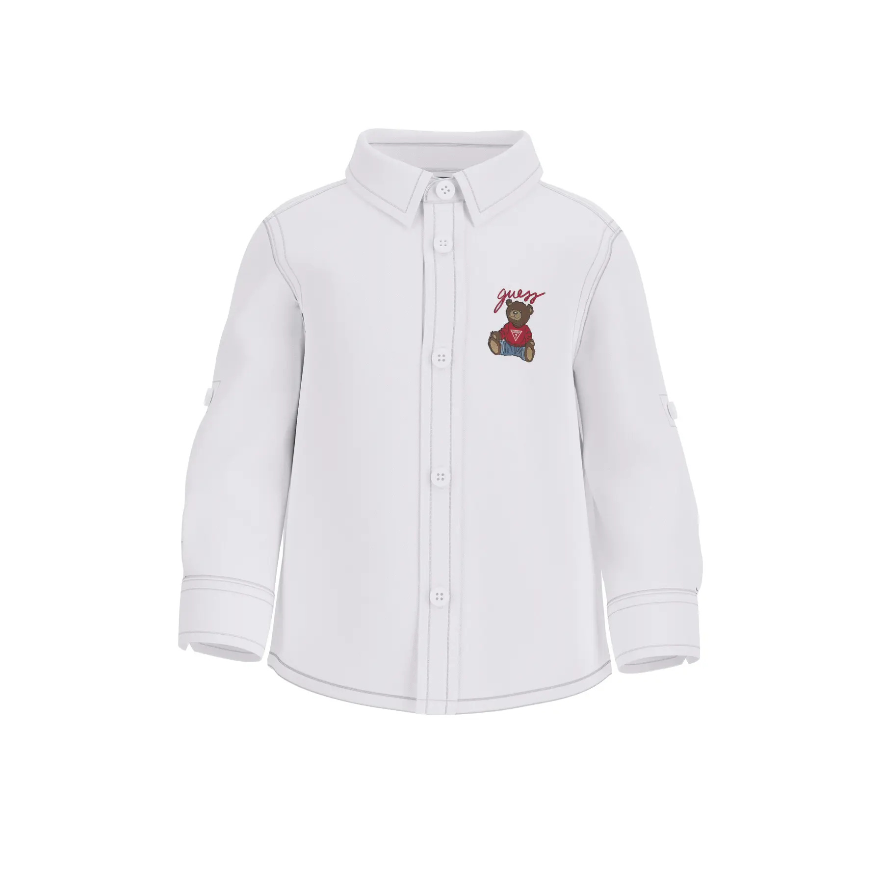 7626741358007 - Langarmhemd für Kleinkinder Jungen Oxford