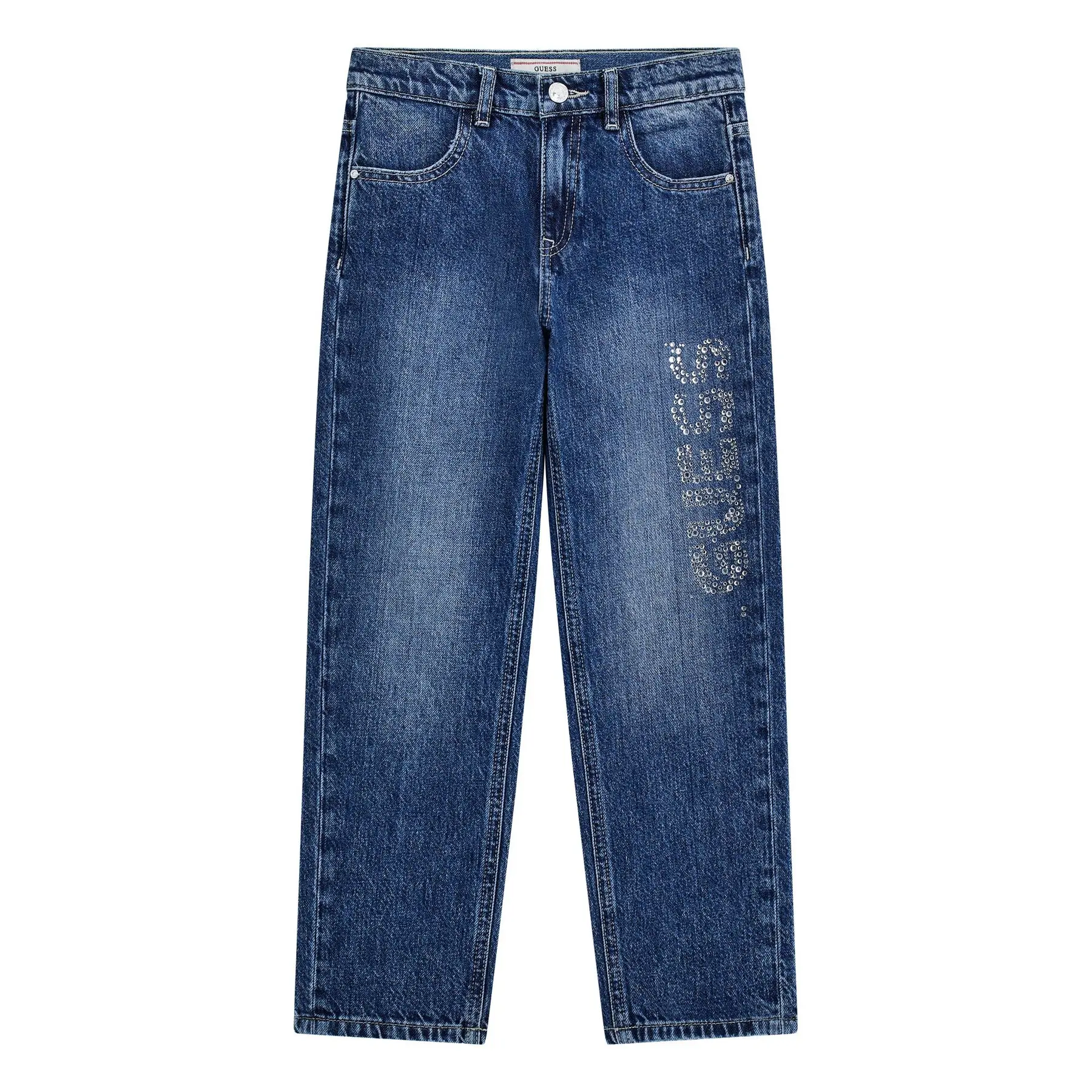 7620837792867 - Girls Straight-Leg Denim Jeans Guess