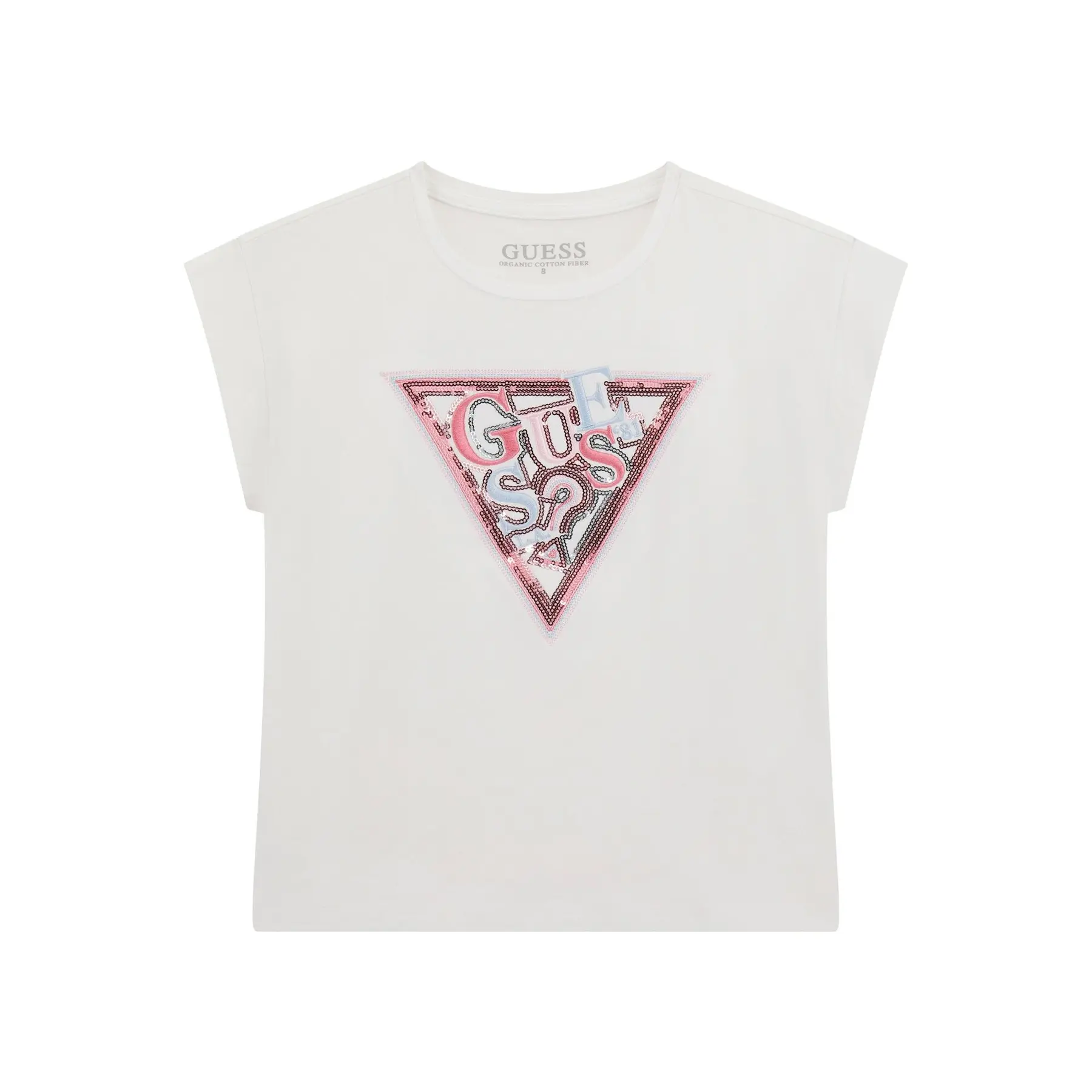 7620837680621 - Mädchen T-Shirt mit Pailletten Midi