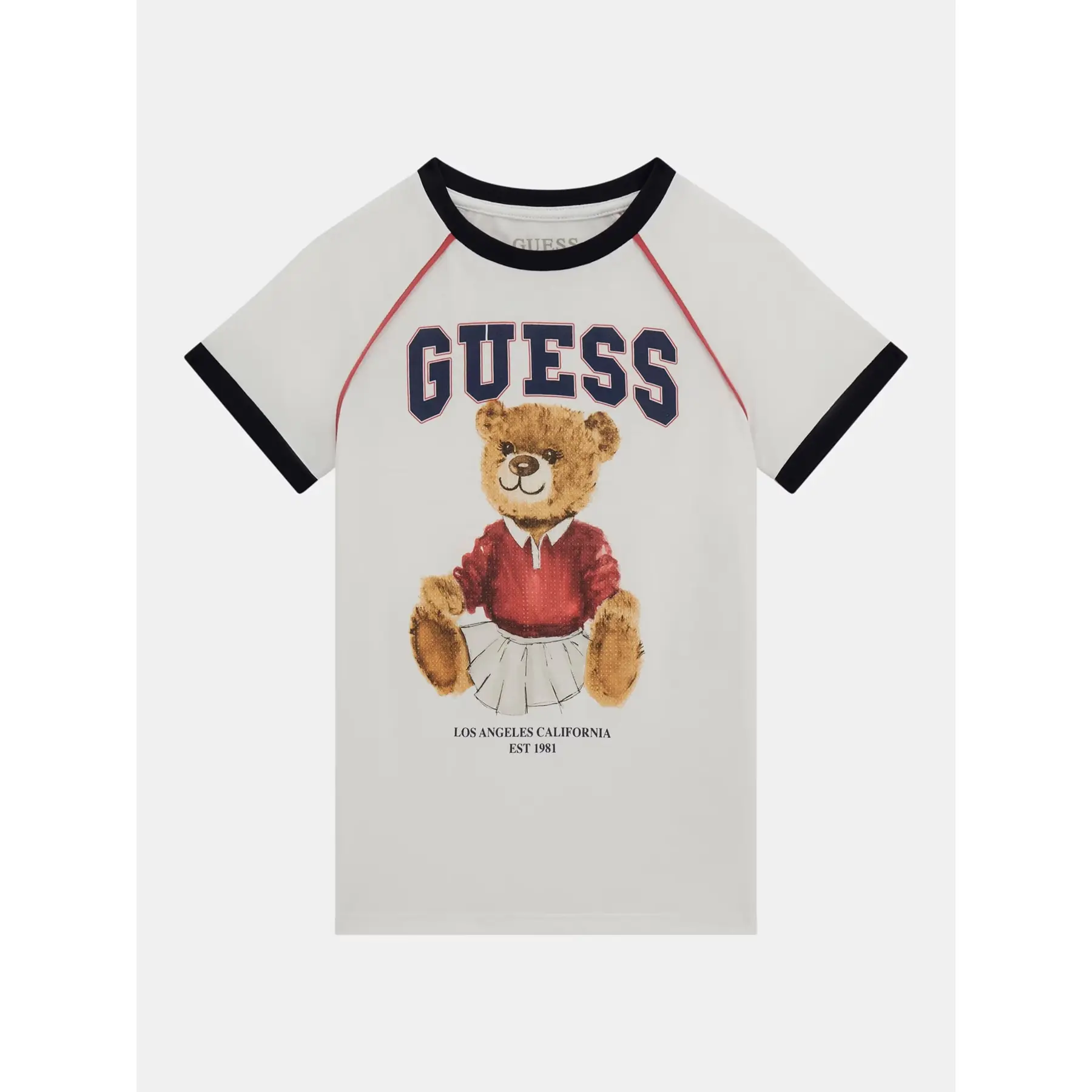 7620837684797 - T-Shirt mit Strass-Logo für Mädchen Guess