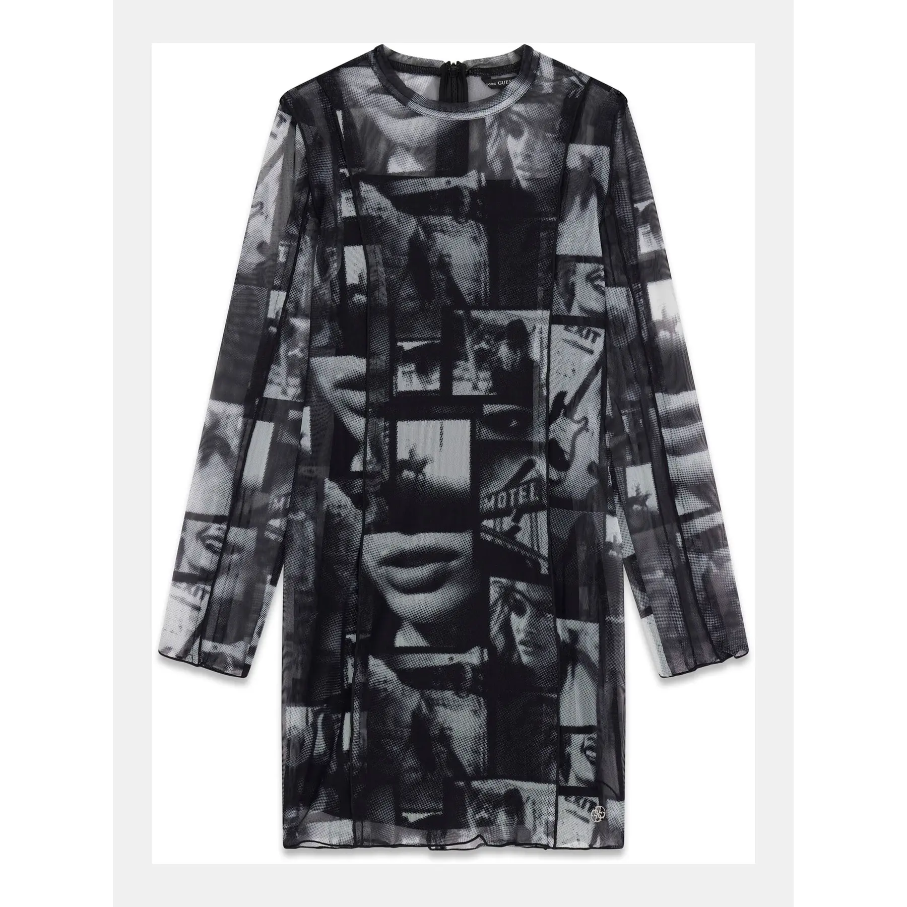 7620837877694 - Figurbetontes Langarmkleid für Mädchen Mesh 7620837877694 - Figurbetontes Langarmkleid für Mädchen Mesh