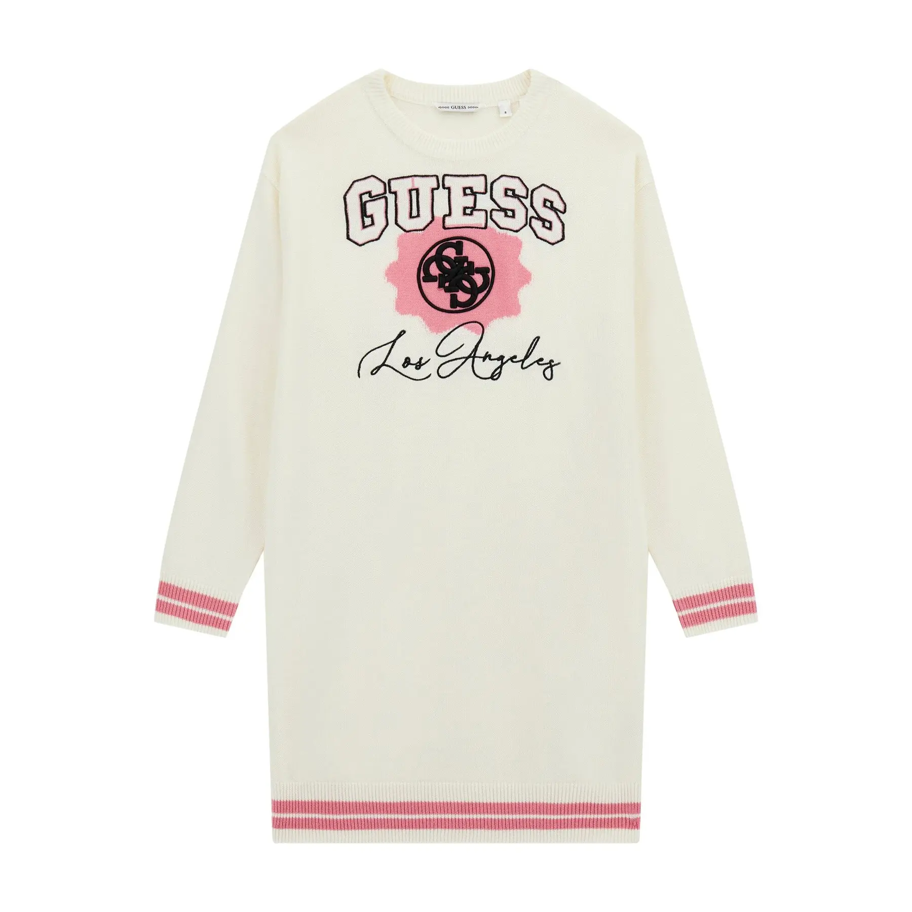 7620837689938 - Langarm-Strickkleid Mädchen Guess