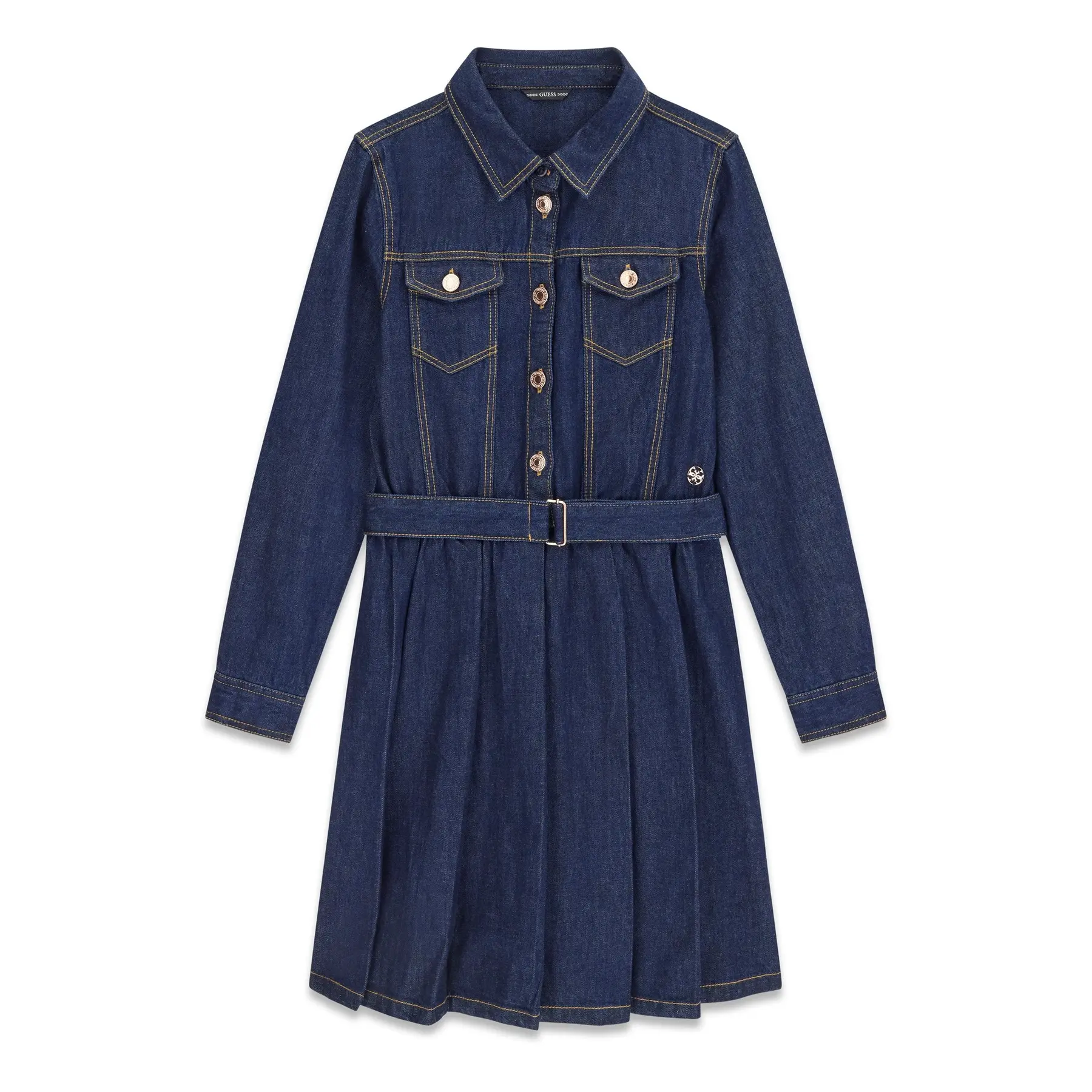 7620837690286 - Jeanskleid mit langen Ärmeln für Mädchen ADJ