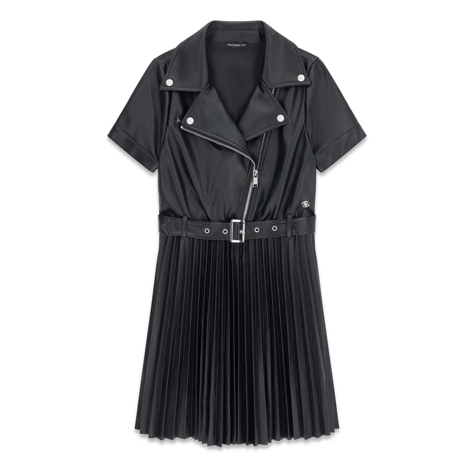 7620837690637 - Mädchen Langarmlederkleid Guess