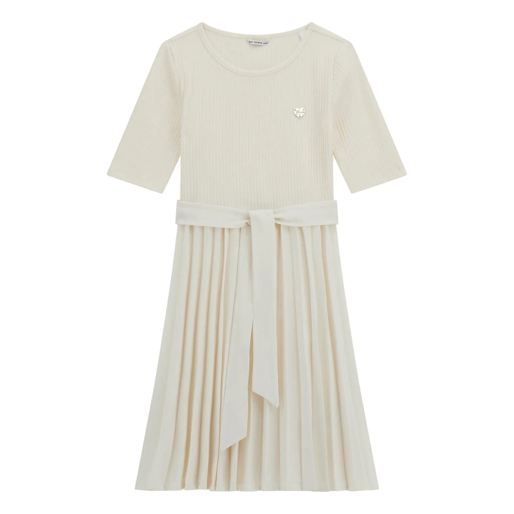 7620837997262 - Faltenkleid mit Gürtel für Mädchen Guess
